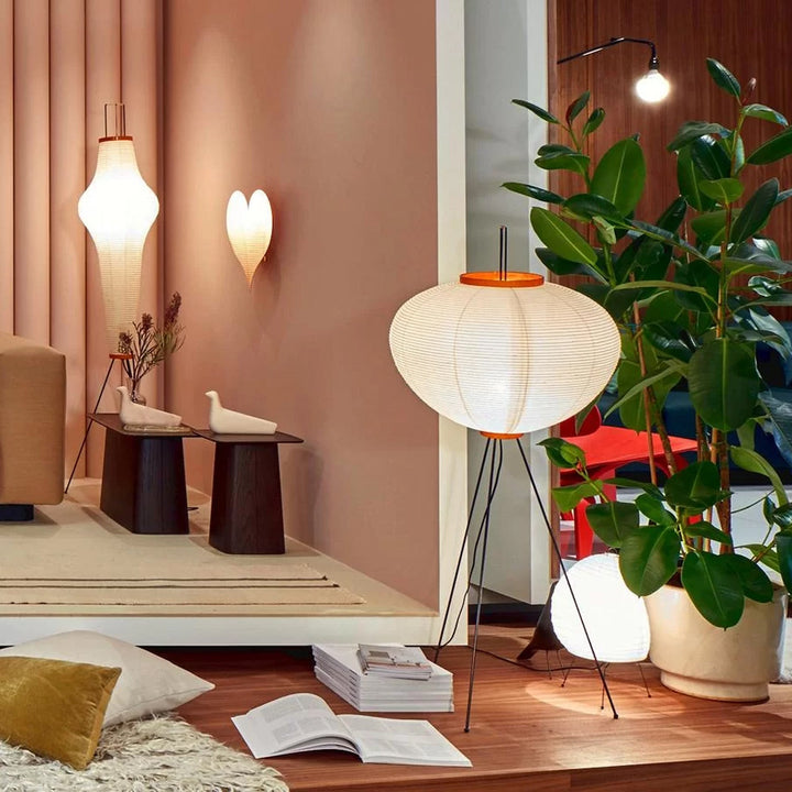 Mori Rice Paper Floor Lamp