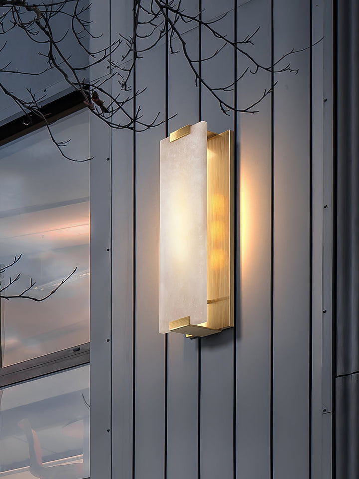 Rune Alabaster Wall Sconce
