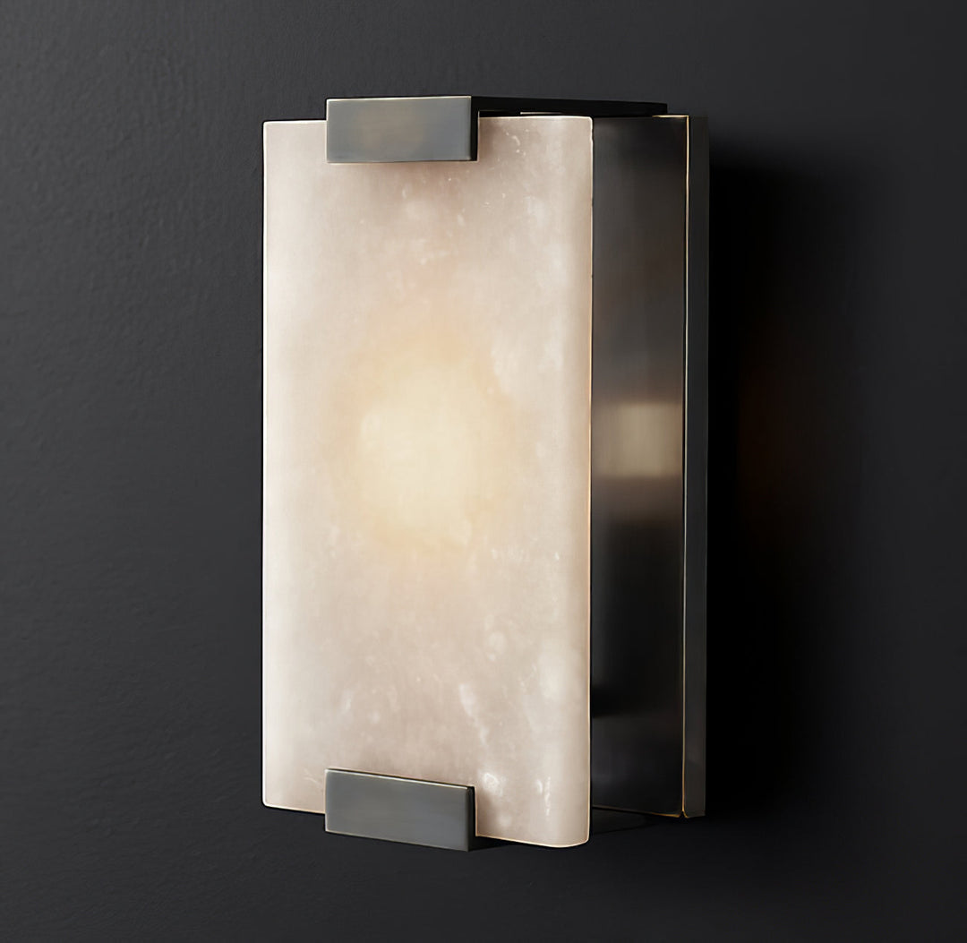 Rune Alabaster Wall Sconce