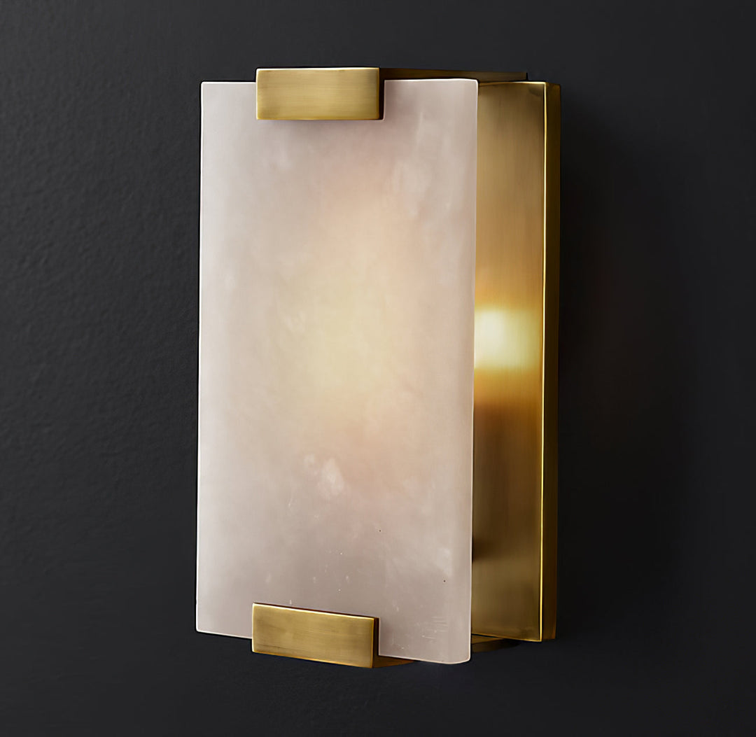 Rune Alabaster Wall Sconce