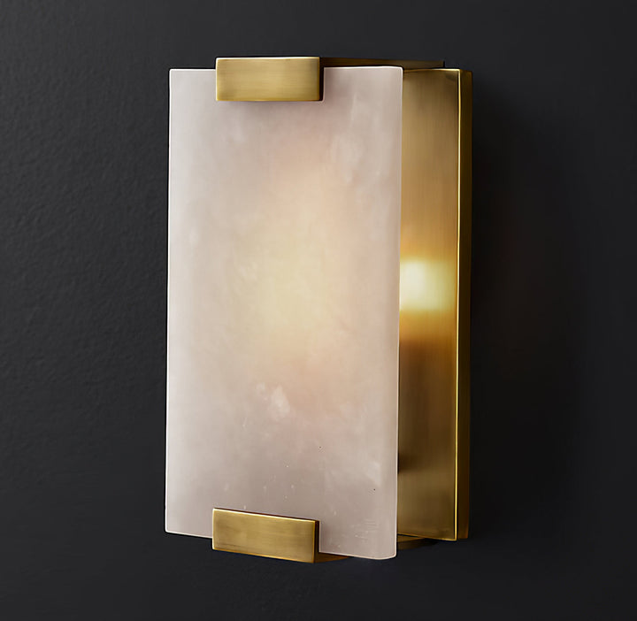 Rune Alabaster Wall Sconce