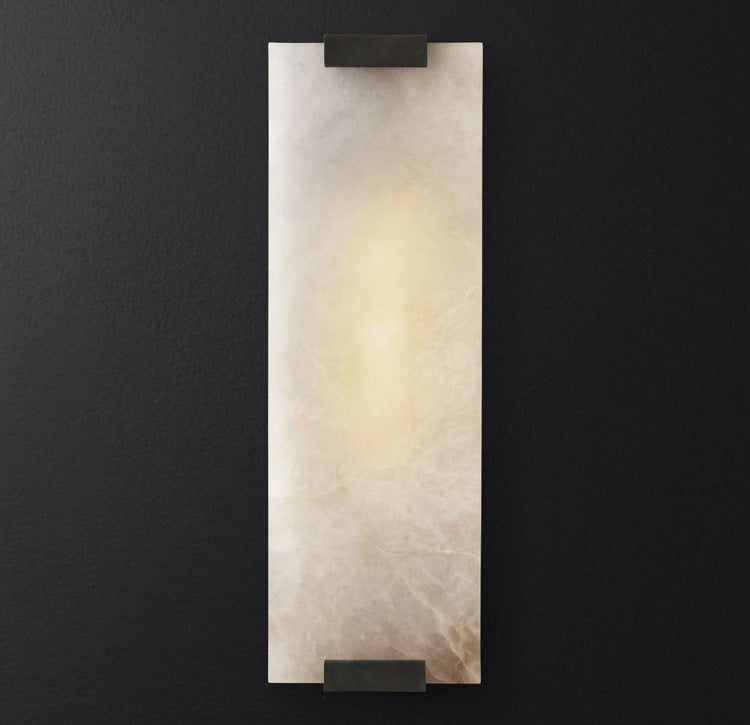 Rune Alabaster Wall Sconce