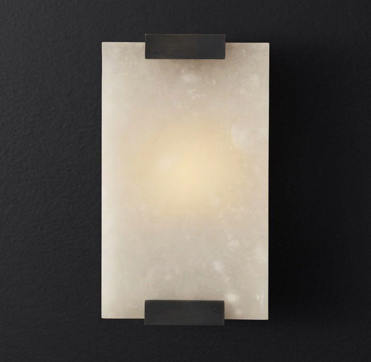 Rune Alabaster Wall Sconce