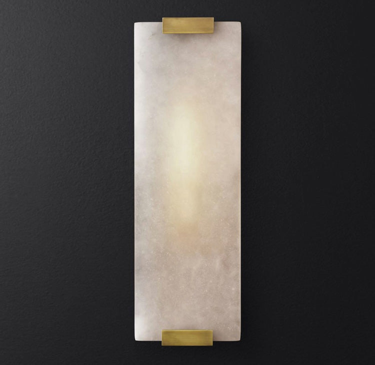 Rune Alabaster Wall Sconce