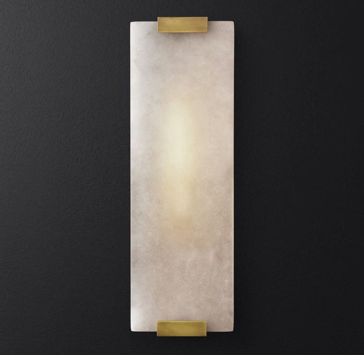 Rune Alabaster Wall Sconce