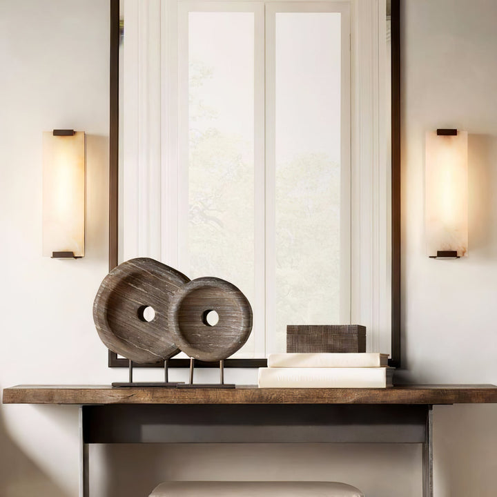 Rune Alabaster Wall Sconce