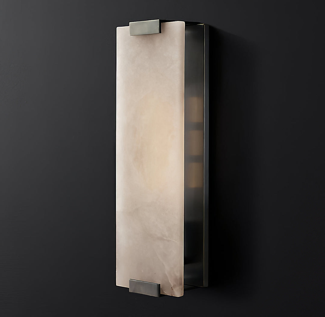 Rune Alabaster Wall Sconce