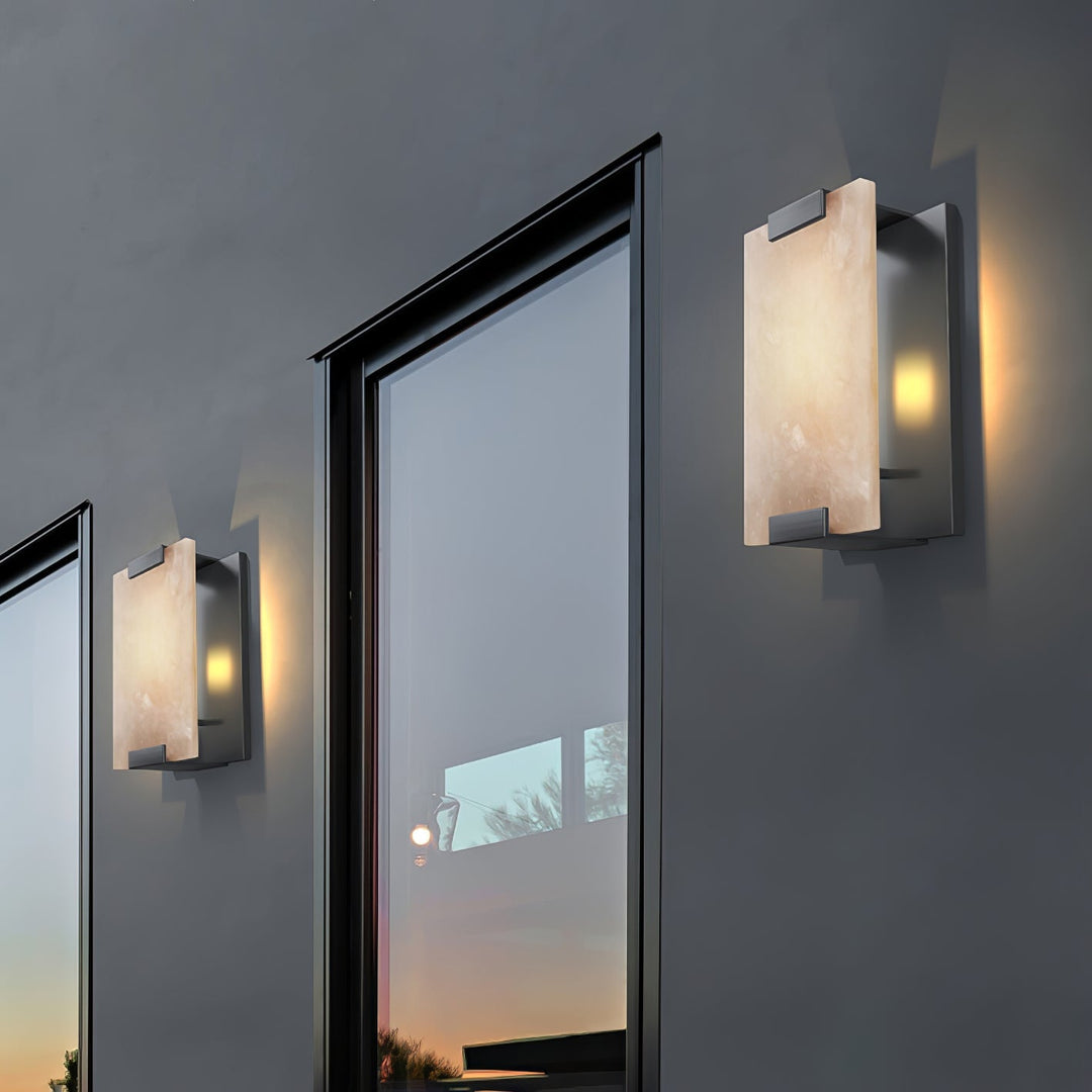Rune Alabaster Wall Sconce