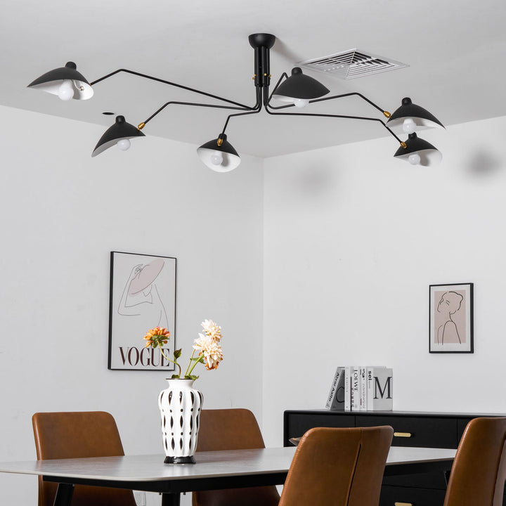 Sputnik Spider Ceiling Light