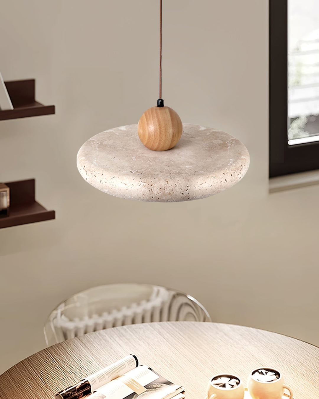 Tavi Travertine Pendant