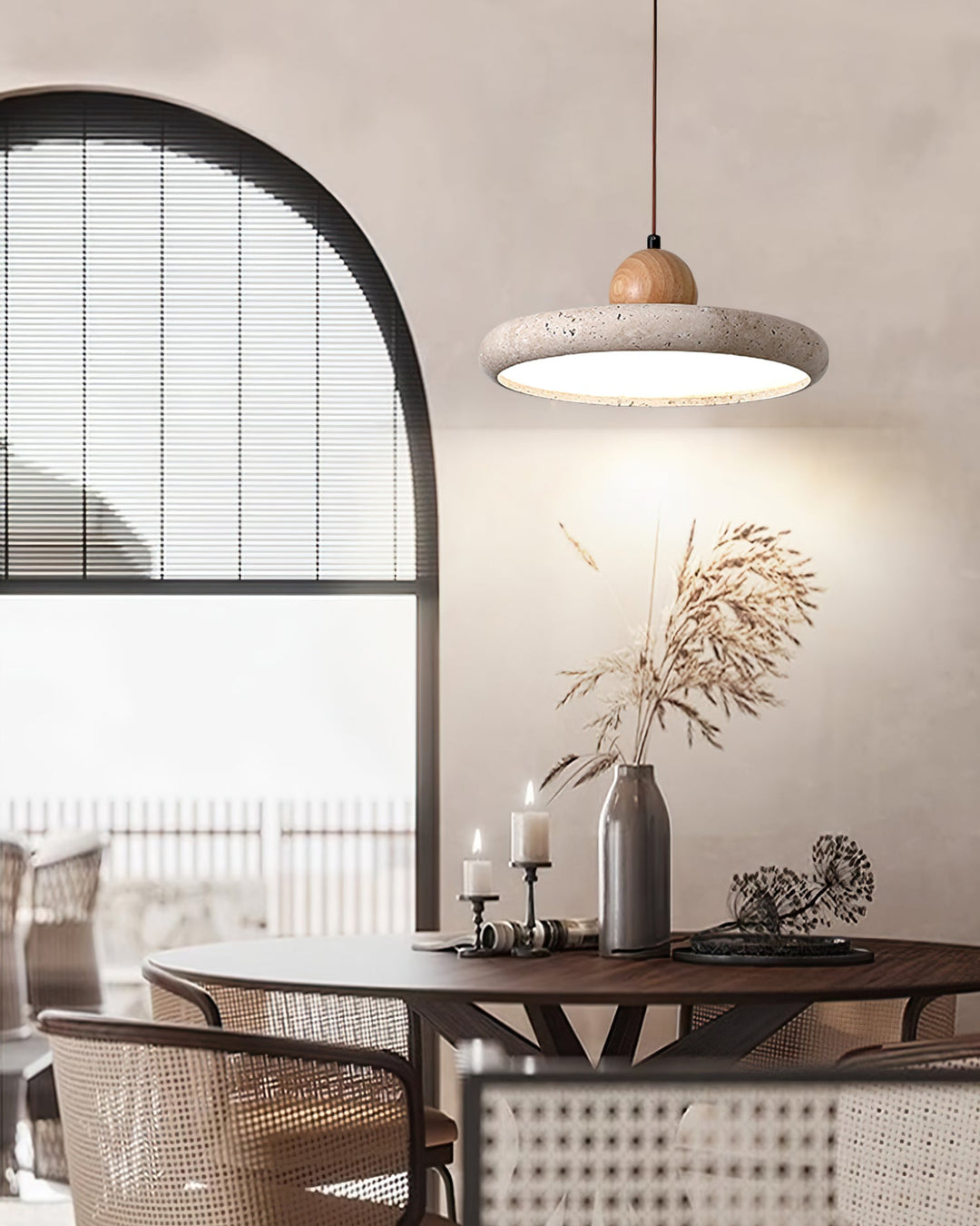 Tavi Travertine Pendant
