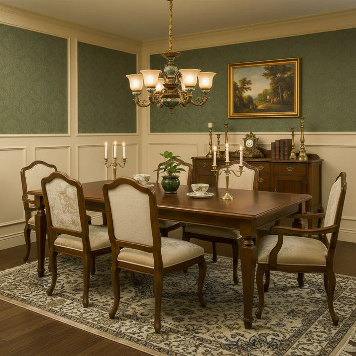 Estelle Ceramic Floral Chandelier
