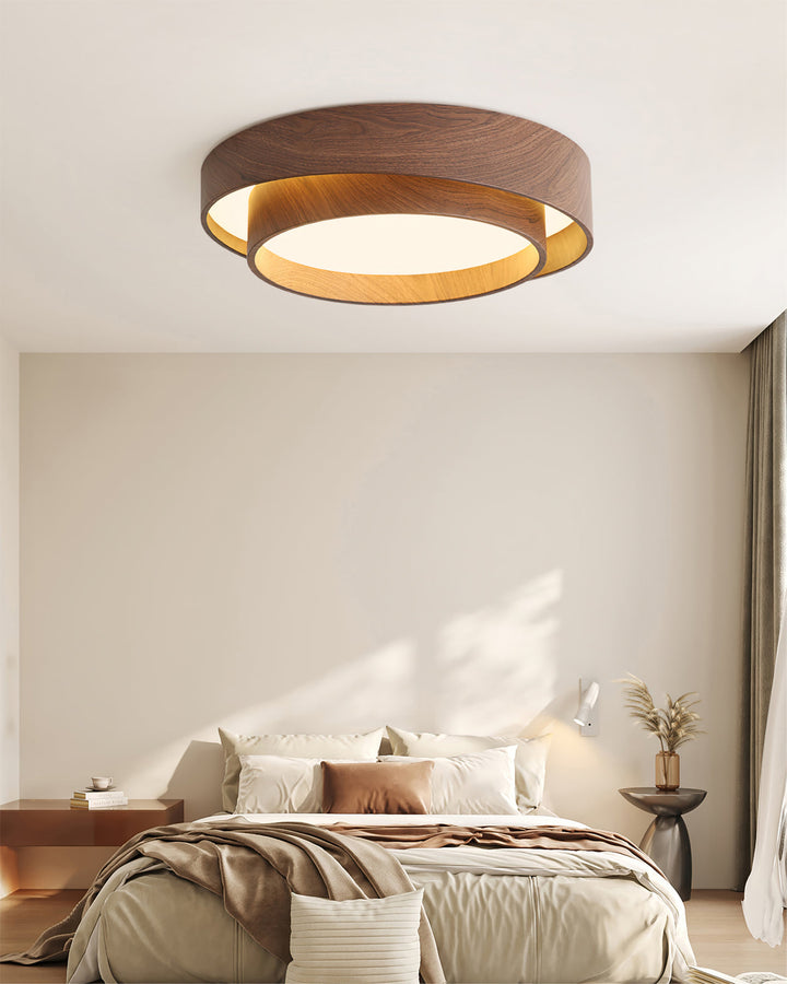 Arden Walnut Ceiling Light