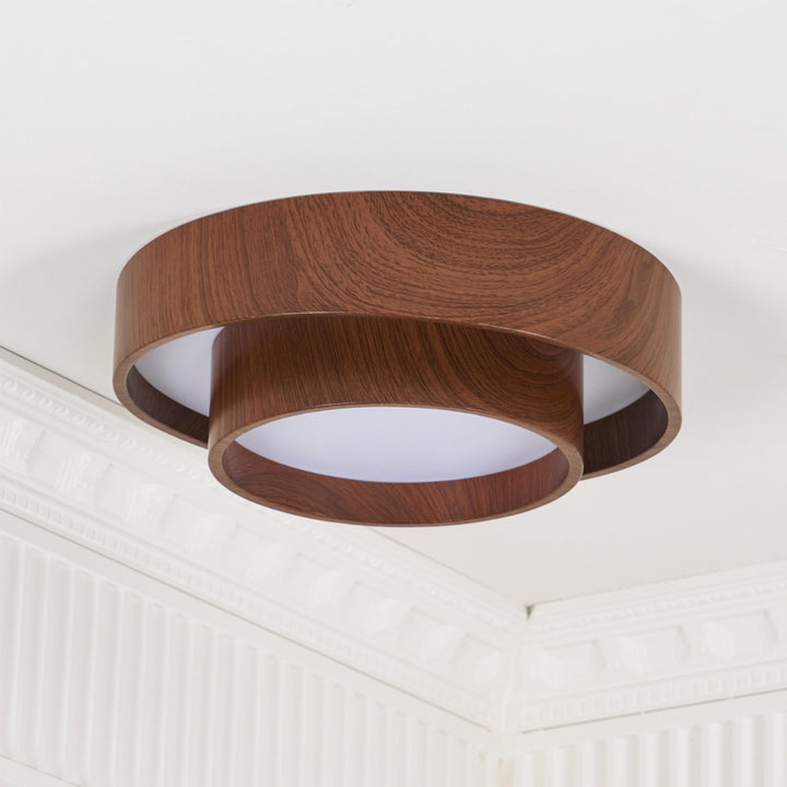 Arden Walnut Ceiling Light