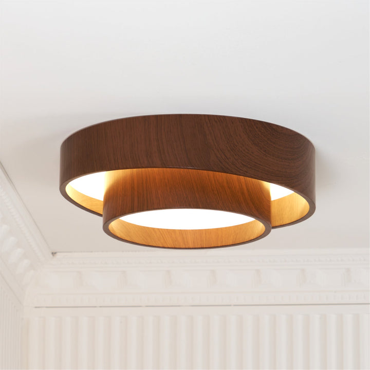 Arden Walnut Ceiling Light