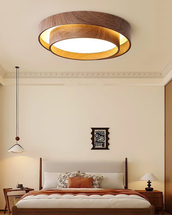 Arden Walnut Ceiling Light