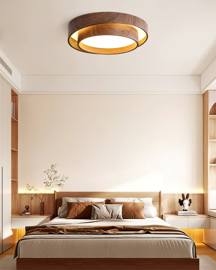 Arden Walnut Ceiling Light