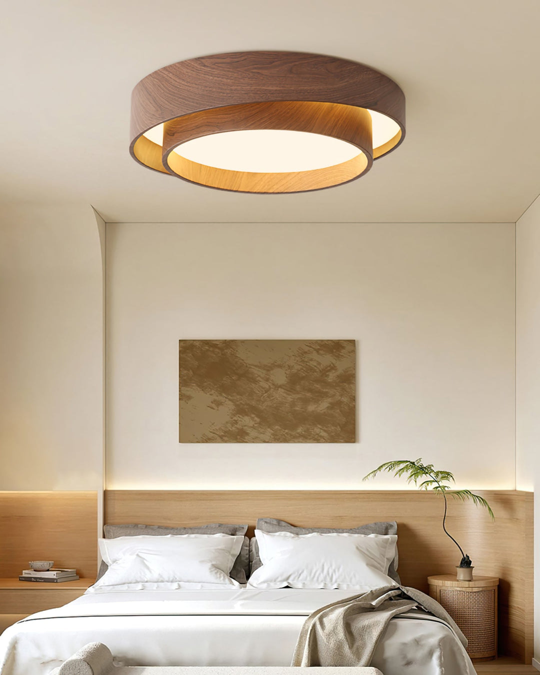 Arden Walnut Ceiling Light