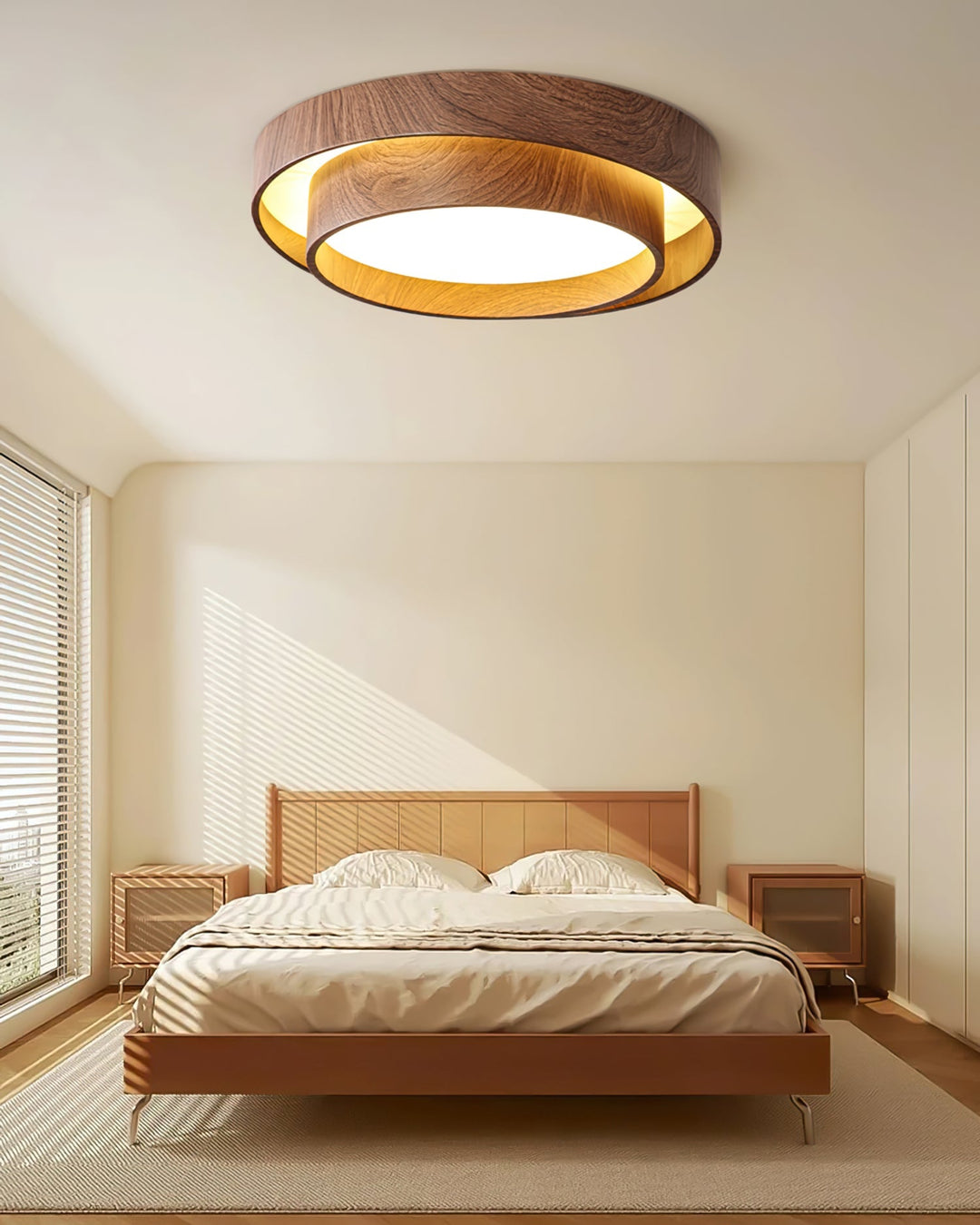 Arden Walnut Ceiling Light