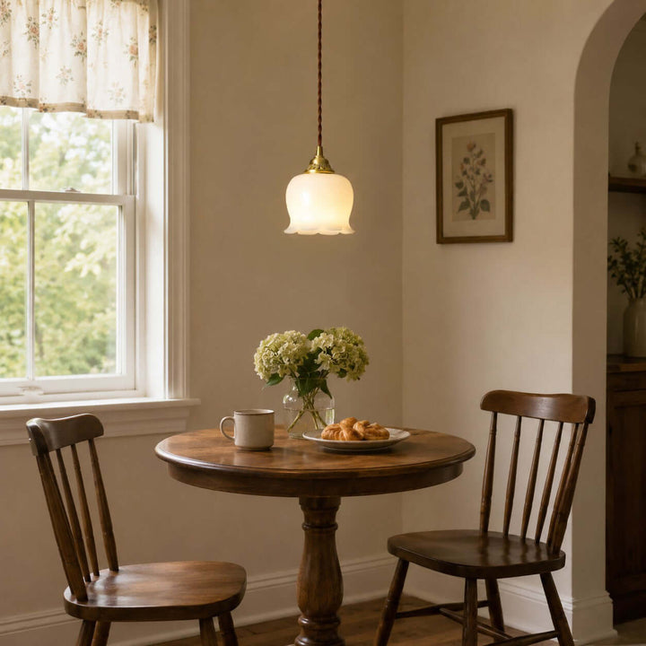 Iris Floral Pendant Lamp