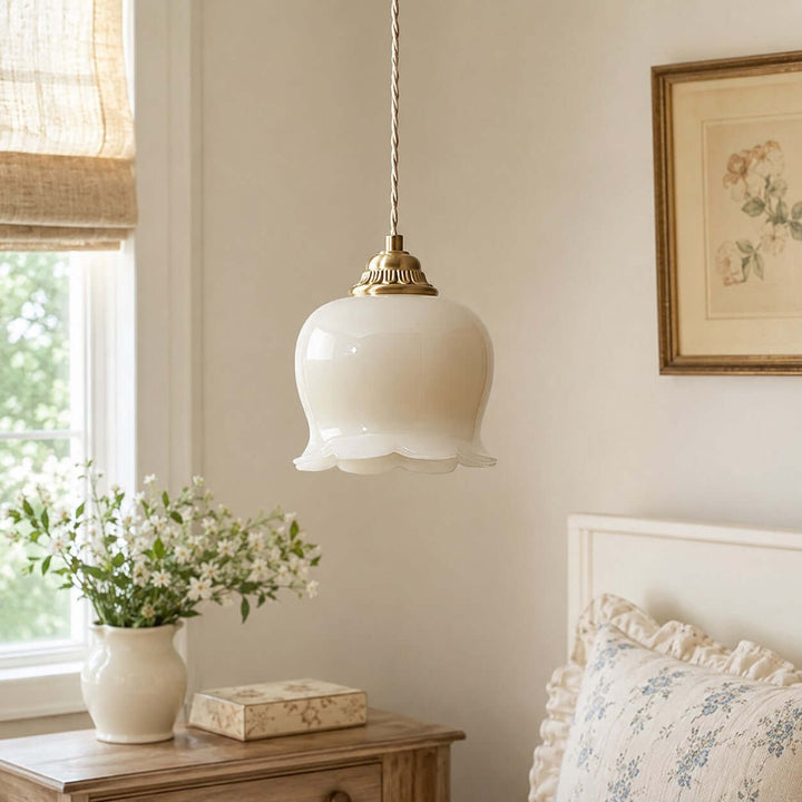 Iris Floral Pendant Lamp
