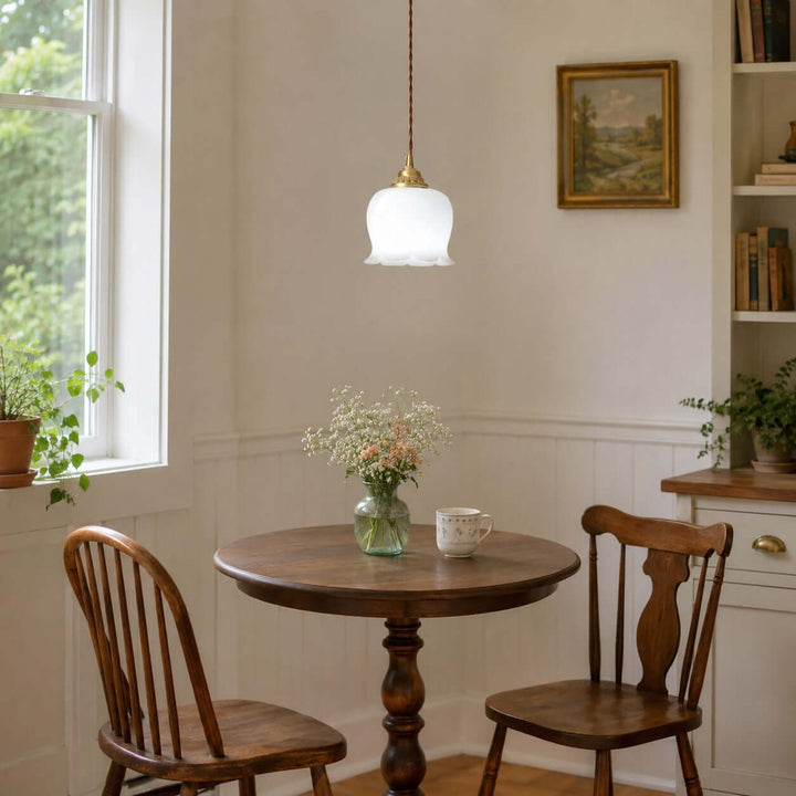 Iris Floral Pendant Lamp