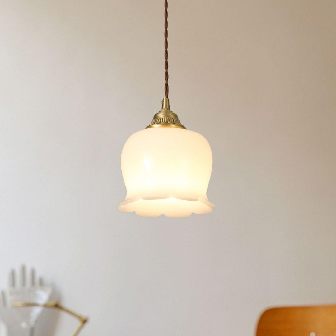 Iris Floral Pendant Lamp