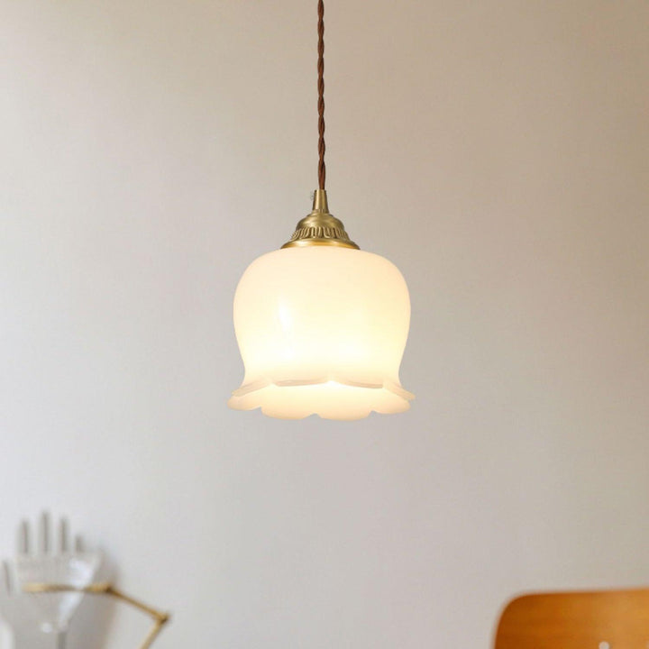 Iris Floral Pendant Lamp