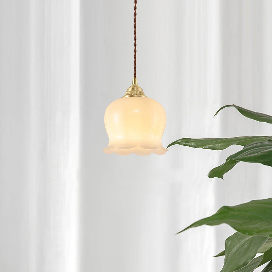 Iris Floral Pendant Lamp