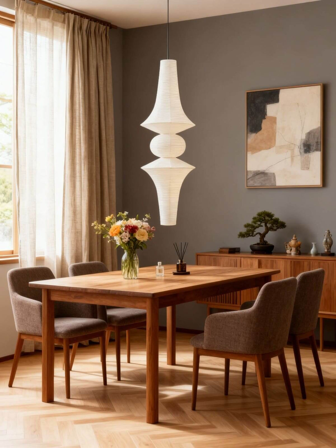 Fenna Washi Column Pendant
