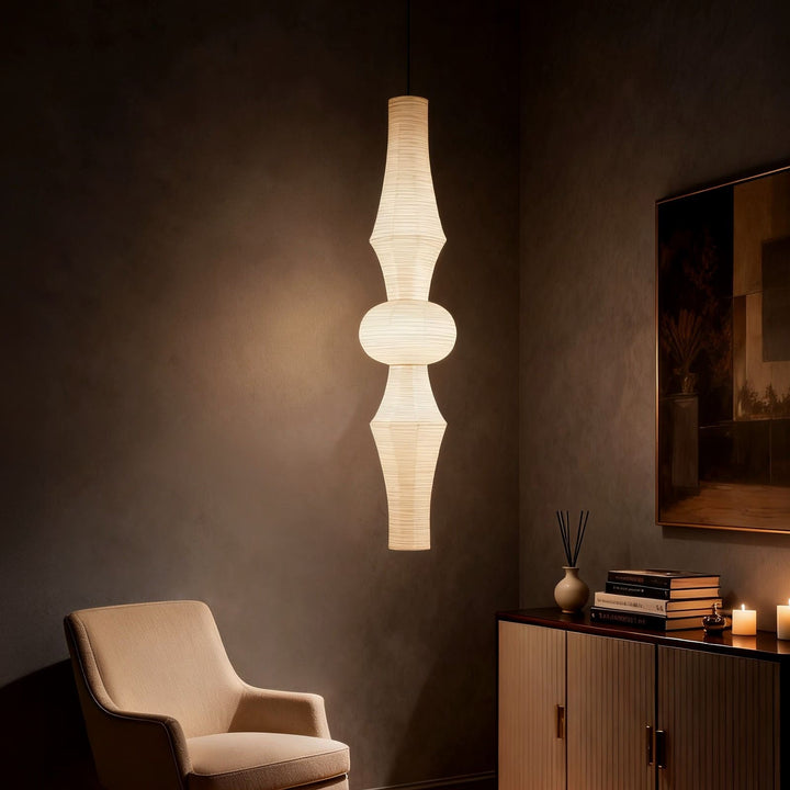 Fenna Washi Column Pendant