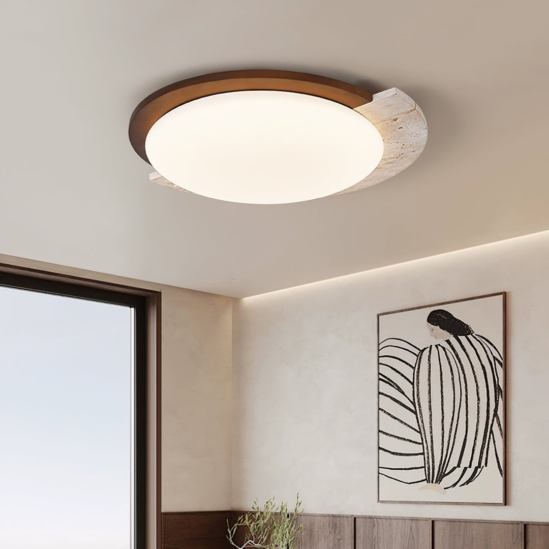Arlo Travertine Ceiling Light