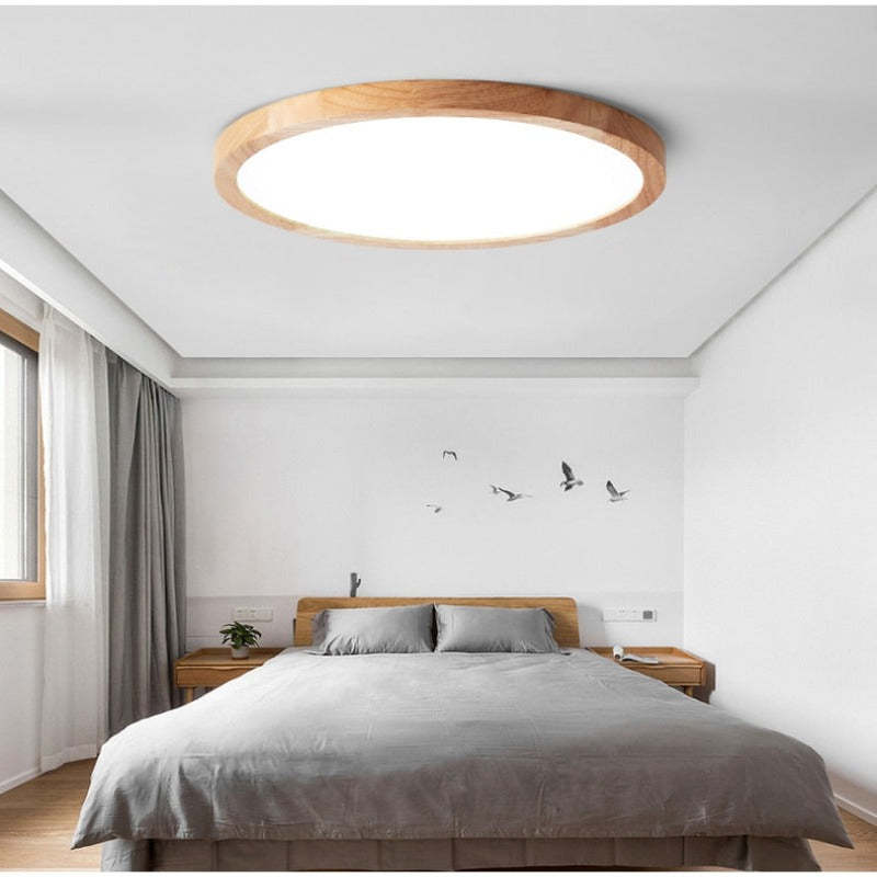 Birk Wood Ceiling Light