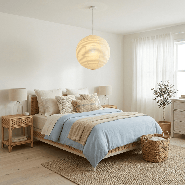 Aiko Paper Sphere Pendant Light