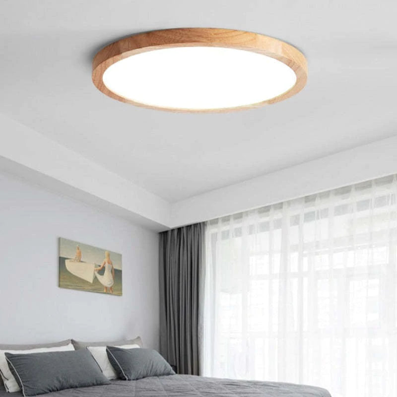 Birk Wood Ceiling Light
