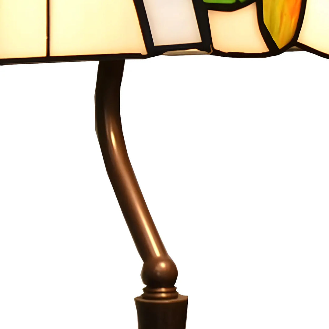 Tess Tiffany Banker Lamp