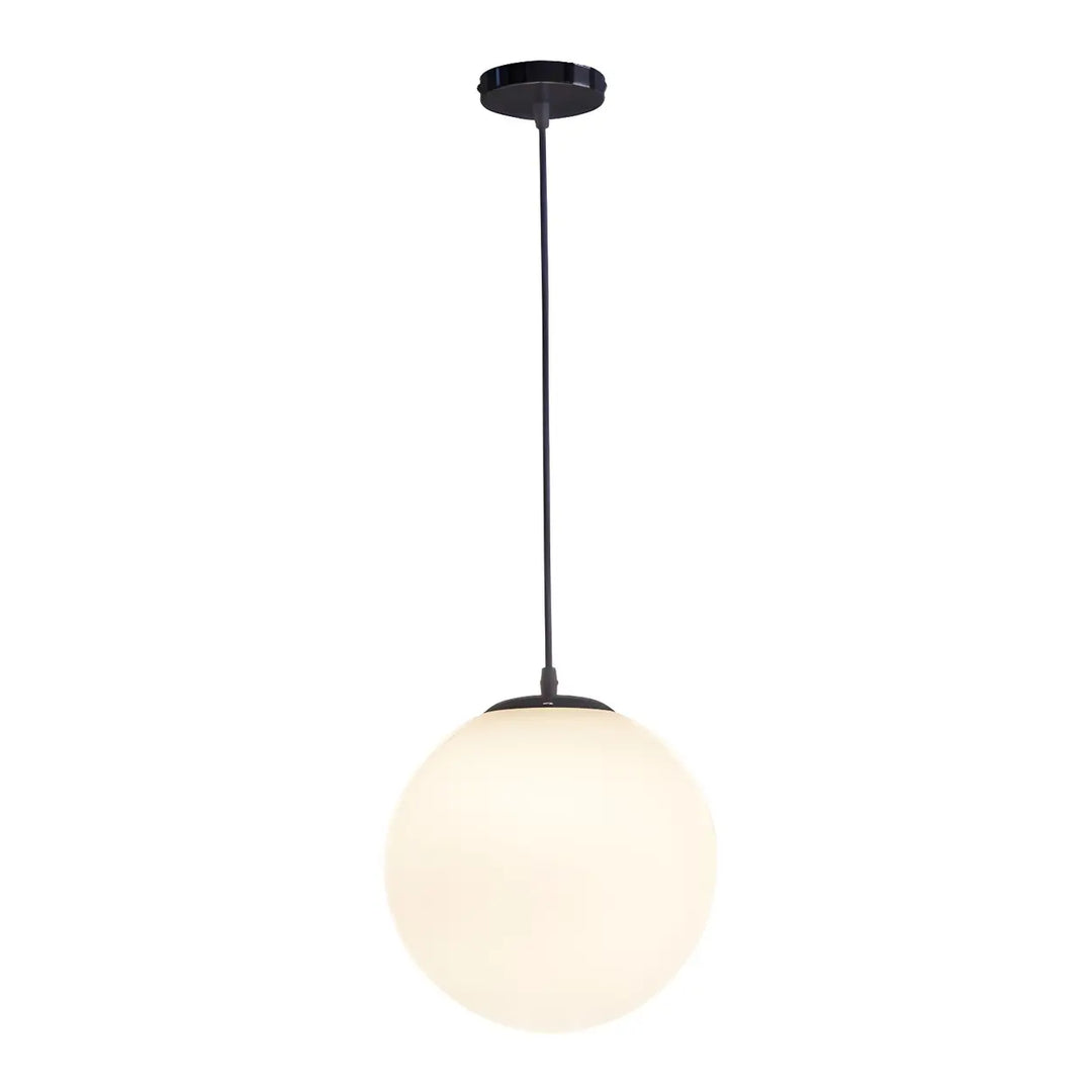 Otis White Globe Pendant