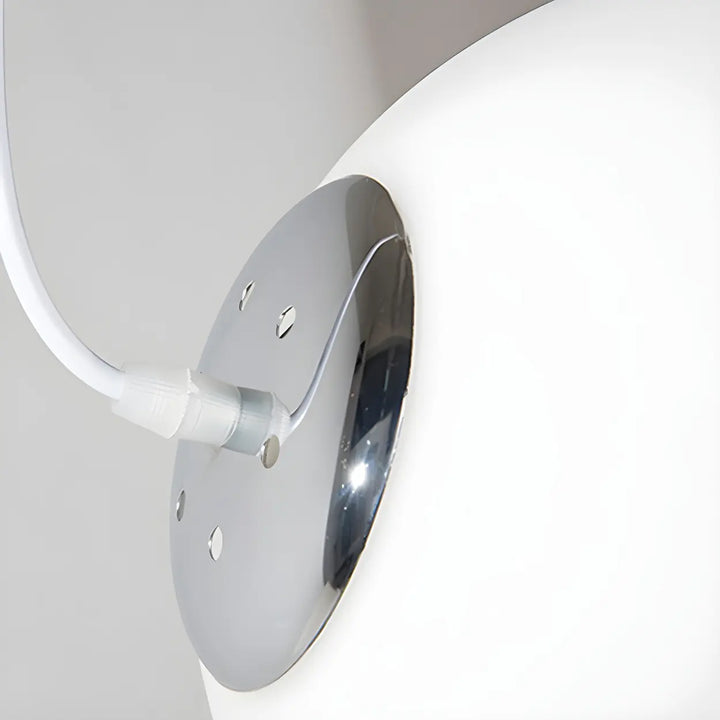 Otis White Globe Pendant