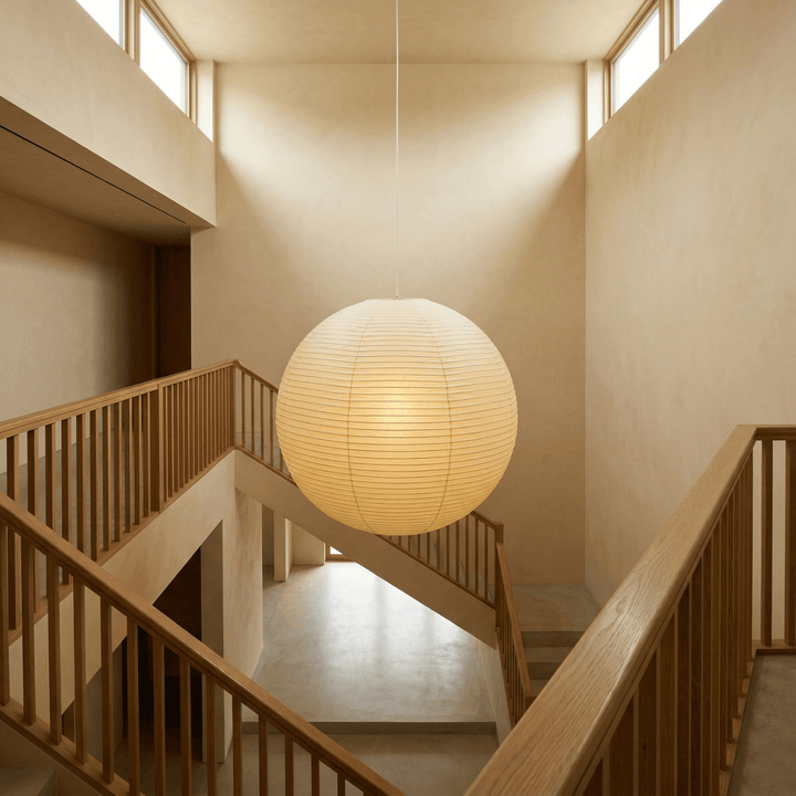 Aiko Paper Sphere Pendant Light