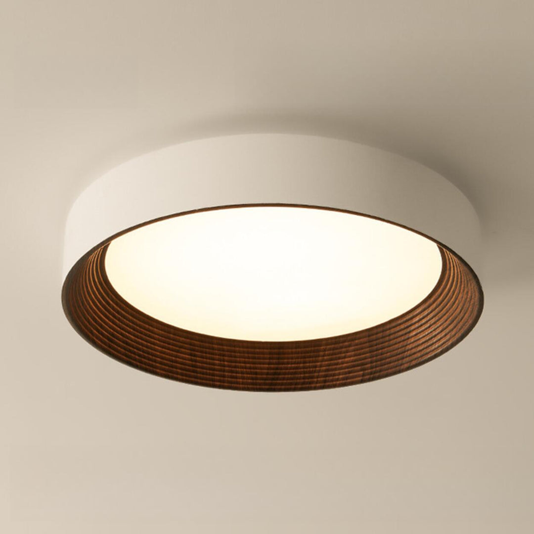 Stef Walnut Ceiling Light