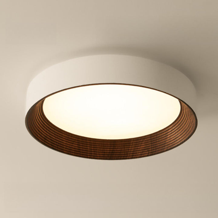 Stef Walnut Ceiling Light