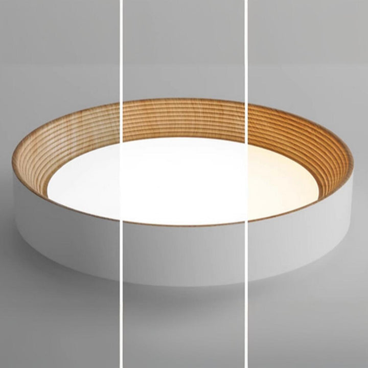 Stef Walnut Ceiling Light