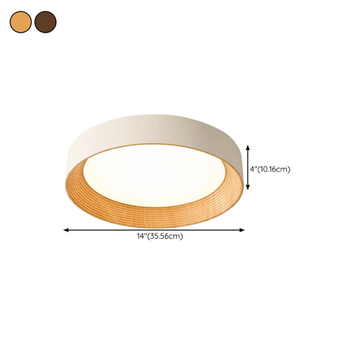 Stef Walnut Ceiling Light