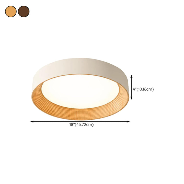 Stef Walnut Ceiling Light
