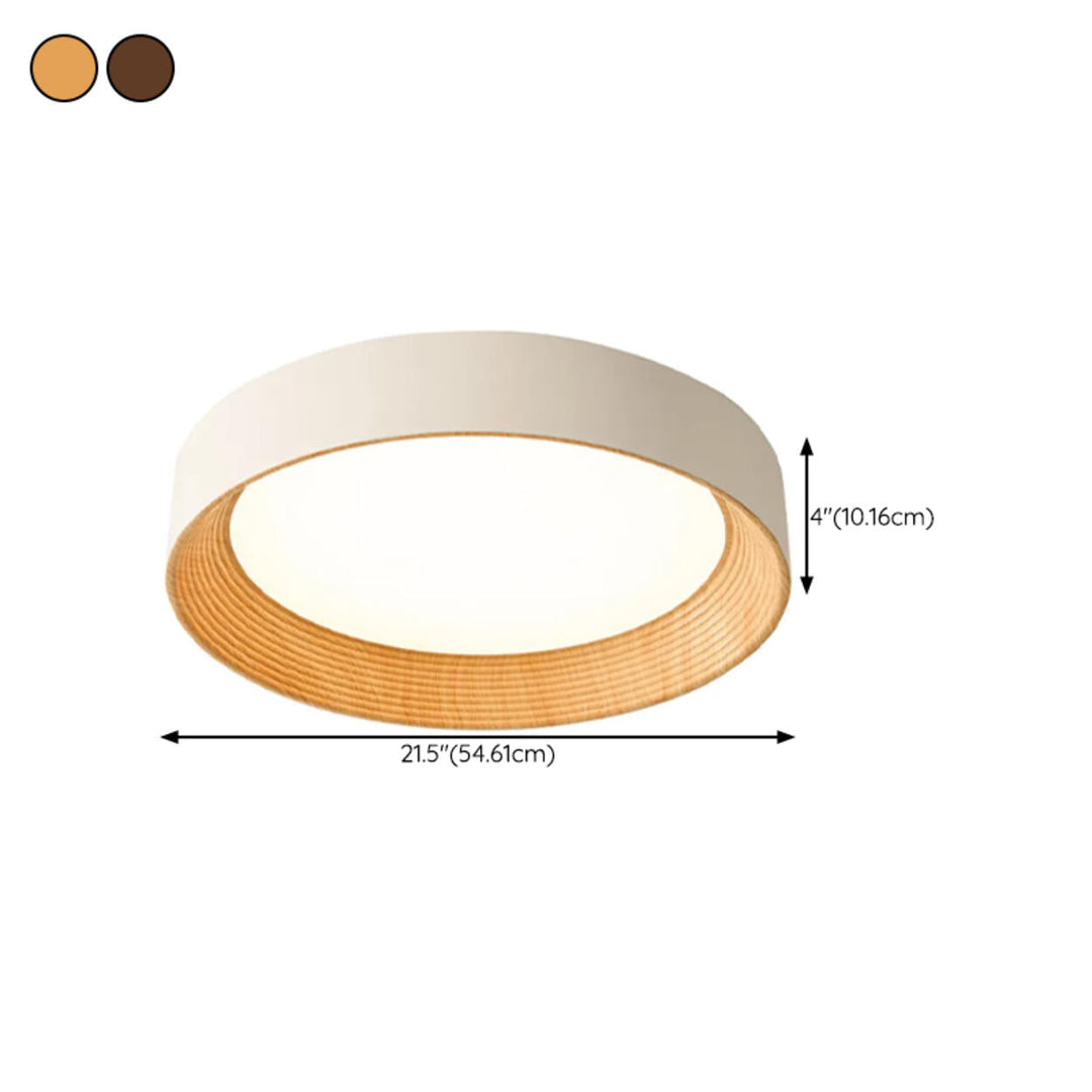 Stef Walnut Ceiling Light