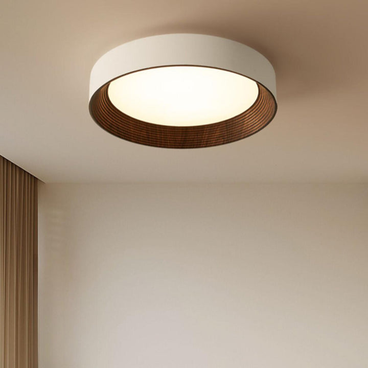 Stef Walnut Ceiling Light