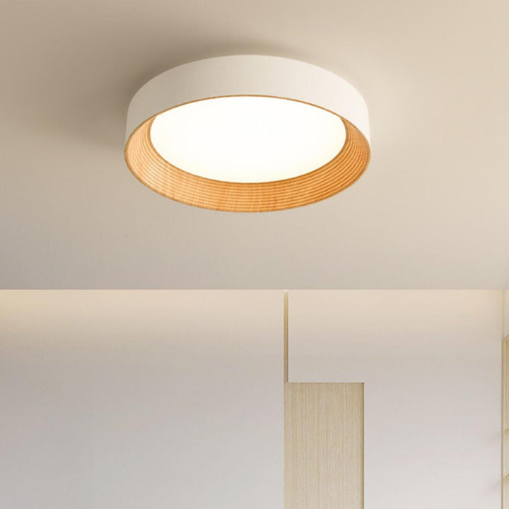 Stef Walnut Ceiling Light