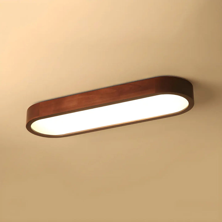 Vidar Wood Strip Ceiling Light