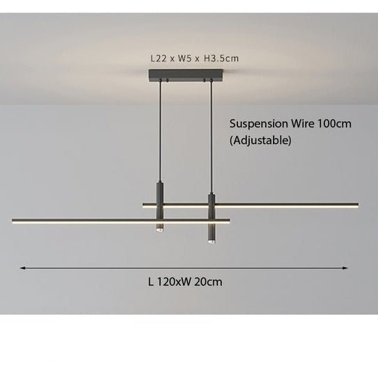 Line Linear LED Pendant