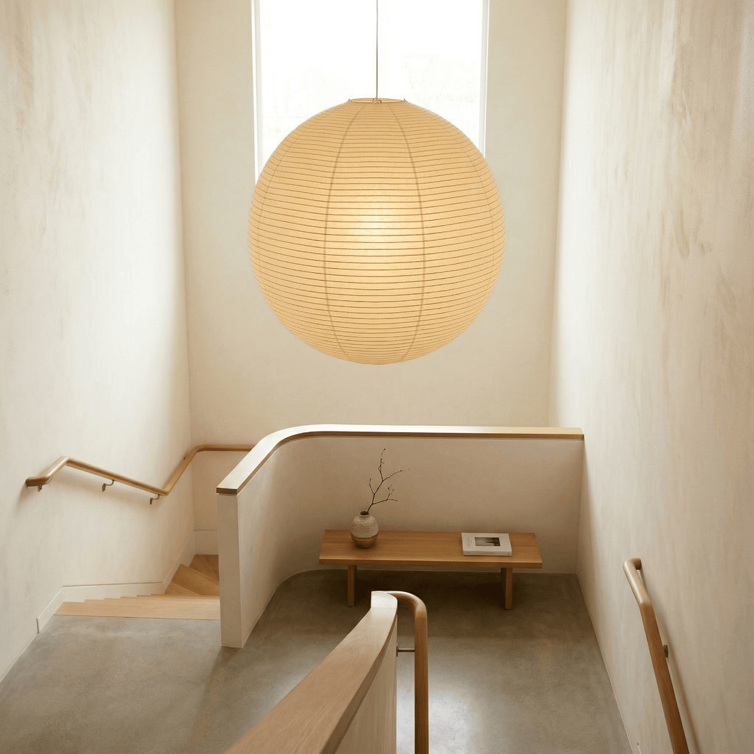 Aiko Paper Sphere Pendant Light